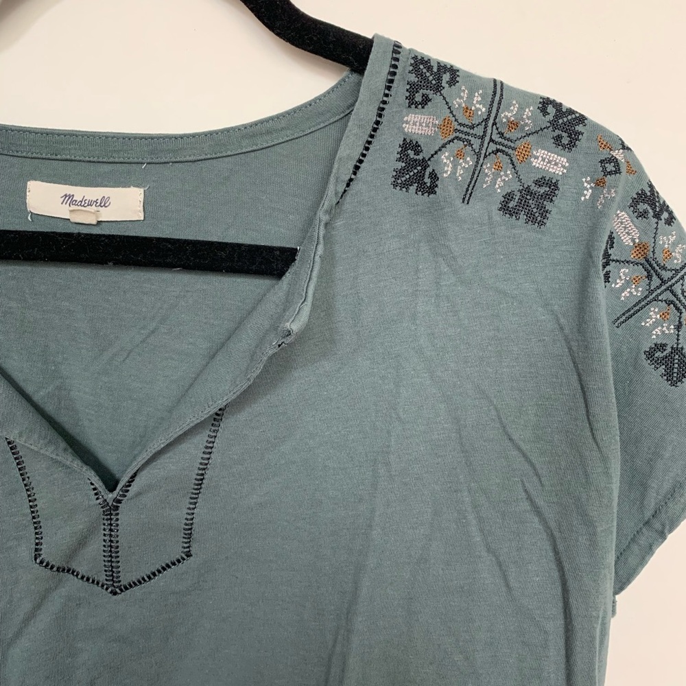 Madewell Embroidered Tee